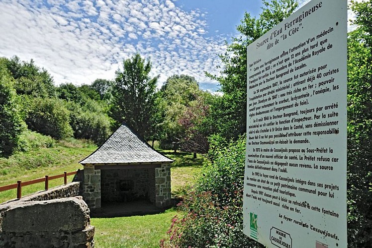 La Source d'eau ferrugineuse