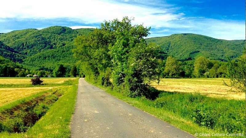 Sendero de la granjas de Aiguefonde