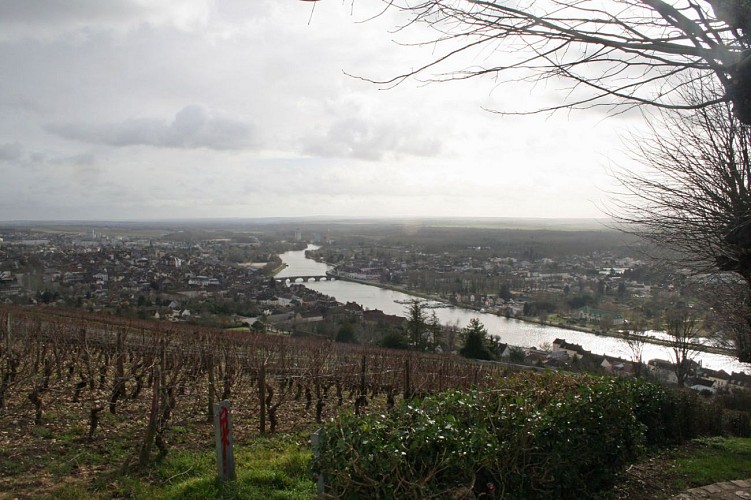 Joigny : le pont sur l'Yonne