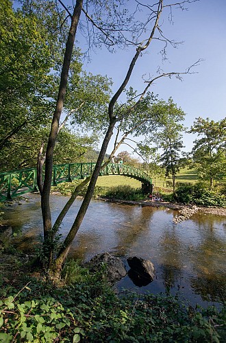 Stavelot - Passerelle de Challes sur l'Amblève