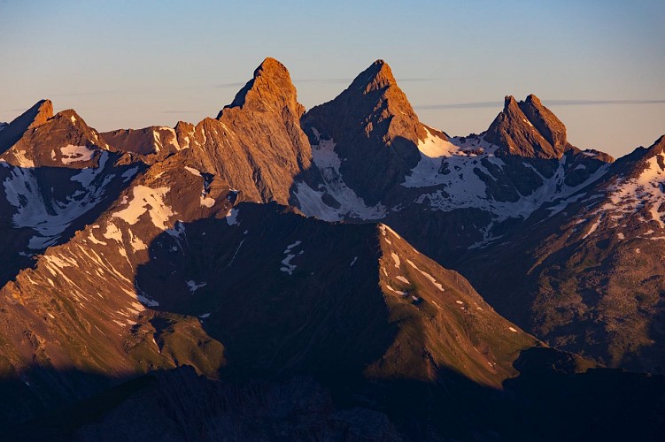 Vallon Chalets Loop: Les Verneys - Col de l'Épaisseur - Wandelen 2 of 3 dagen - Wandelroute