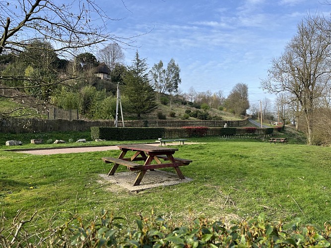 table de pique nique