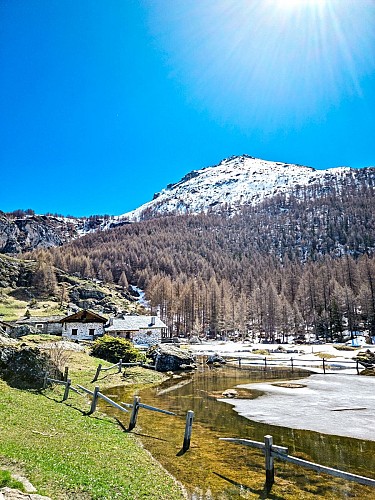 Circuit de randonnée : le Monal depuis les Maisonnettes_Sainte-Foy-Tarentaise