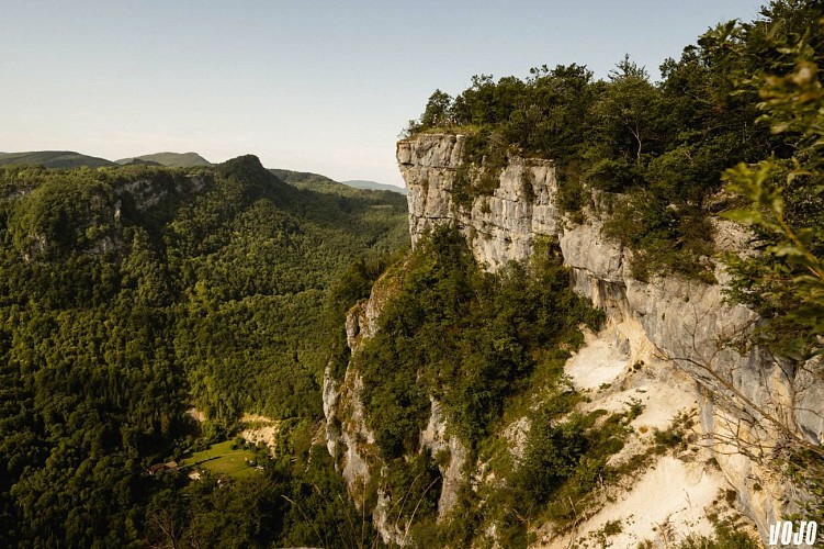 Vue sur les crêtes de Charabotte
