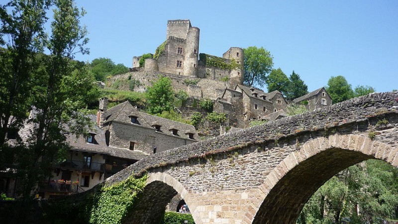 Le Luc par la voie romaine à Belcastel