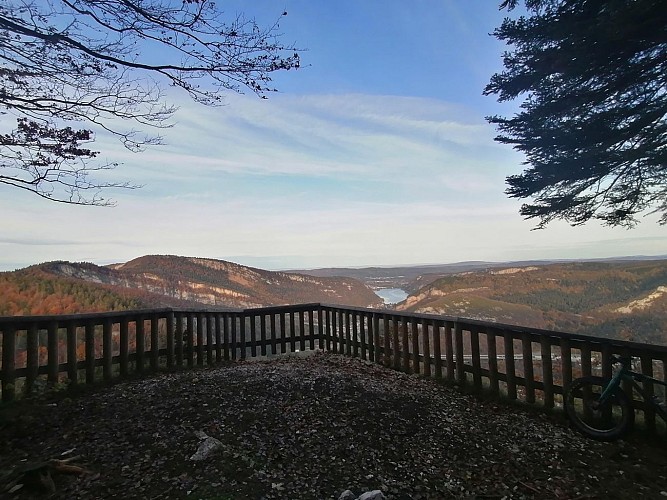 Parcours VTT 60 bleu - Tour des Hameaux - Espace FFC Ain Forestière