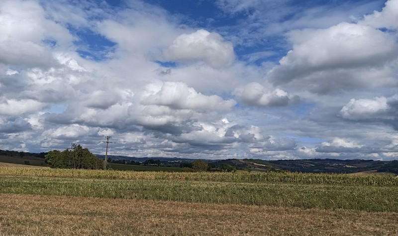 vue du plateau de Crouzet