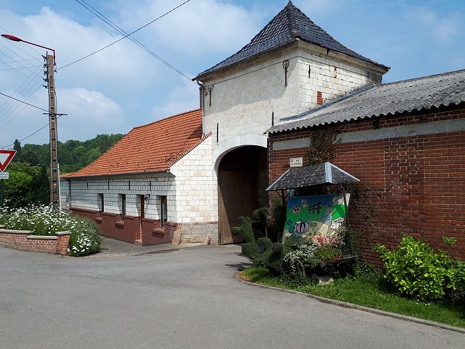 Les Coteaux de la Biette, Au départ d’Ourton
