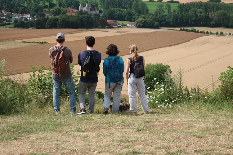Sentier du parc, Au départ du Parc d’Olhain