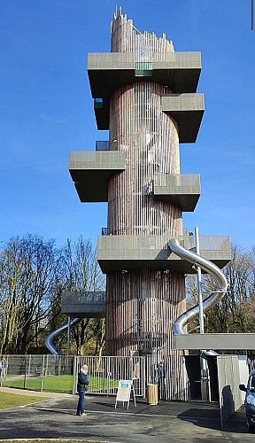 Sentier du parc, Au départ du Parc d’Olhain