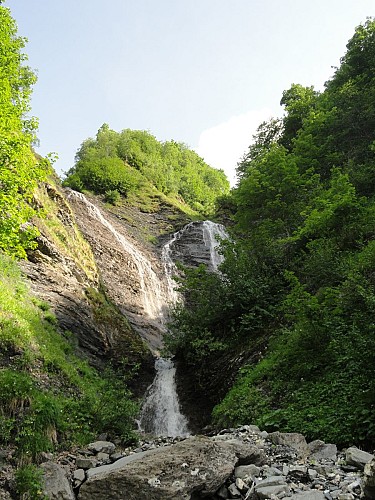 Parcours VTT enduro rouge L'Aquabike