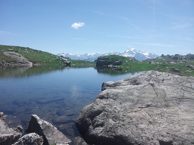 Lac de Portette, La Plagne Valley