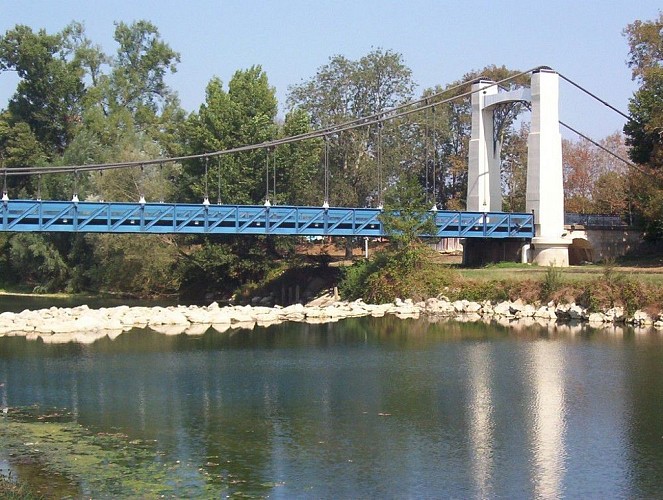 Sentier de l'Adour de Cahuzac sur Adour à Riscle