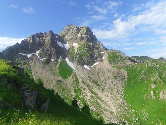 Walking route - Tour of Mont de Grange from Châtel