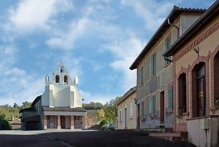 Centre village, Montadet