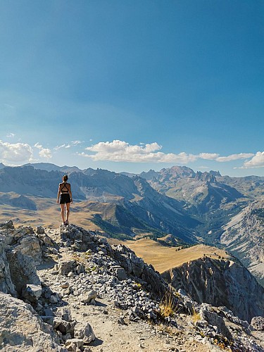 Le sommet de l'Aiguille Rouge