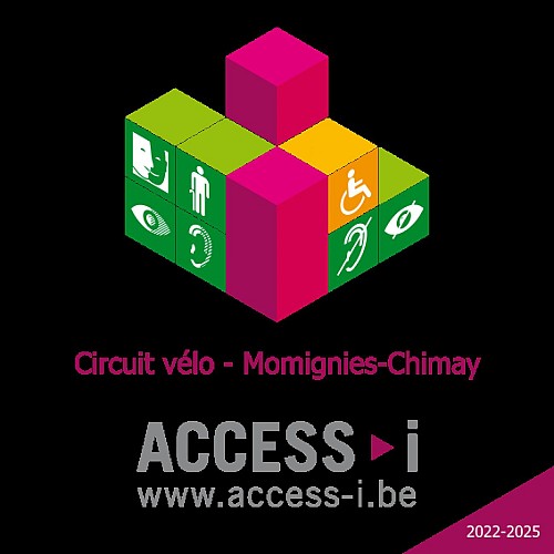 Autocollant Circuit vélo - Momignies-Chimay