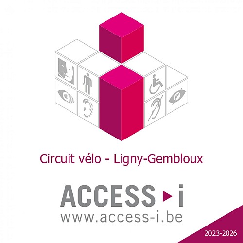 Autocollant Circuit vélo - Ligny-Gembloux