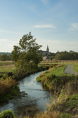 Vue sur Luzy et Alène