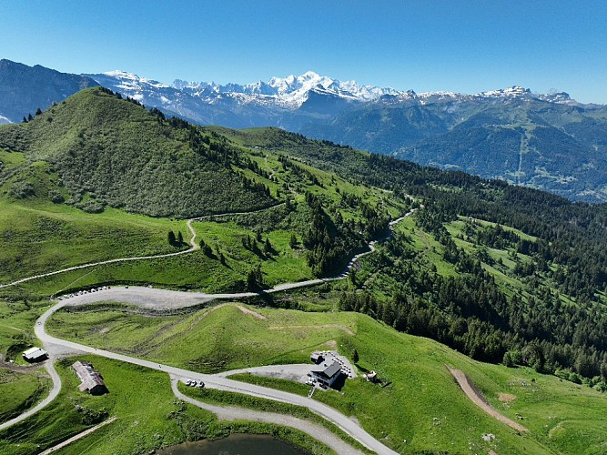 Rando'bus Joux Plane descent