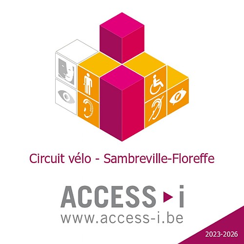 Autocollant Circuit vélo - Sambreville - Floreffe