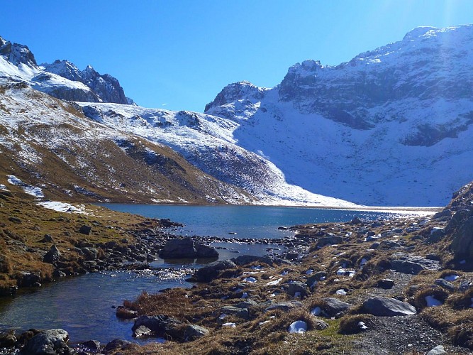 Refuge Entre le Lac - Ontsnappen aan de oevers van het meer van Plagne - 2-daagse wandeling