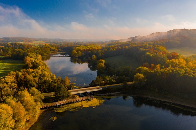 Autour du Lac de l'Ailette