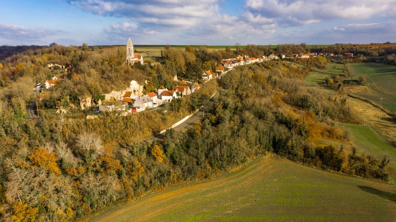 Paissy vu du ciel