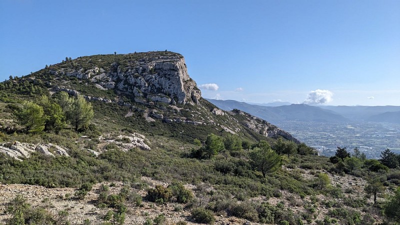 le sommet du Garlaban