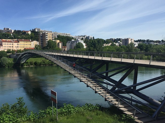 Berges du Rhône : de la Feyssine au Gerland