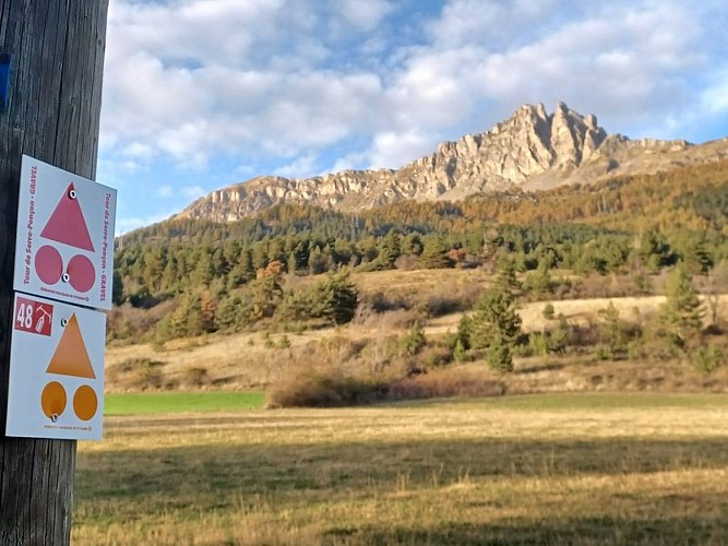 percorso 48 - Les Belvédères de Serre-Ponçon