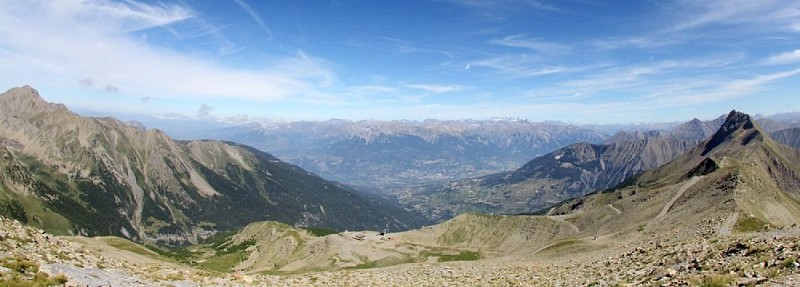Vue depuis le sommet de l'Aupillon