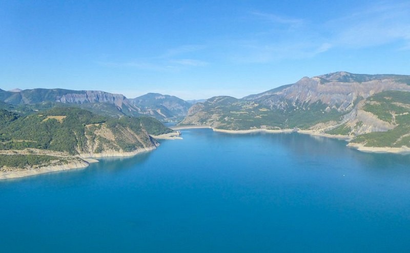 Le tour du lac de Serre-Ponçon