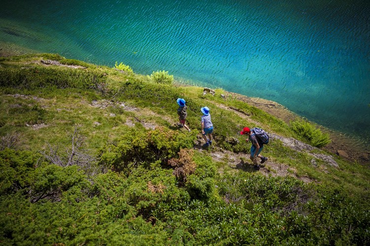 Rando à l'étang d'Ayes Bethmale