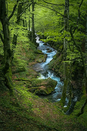 Les cascades du chemin d'Espagne_Ustou