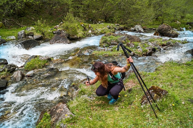 Les cascades du chemin d'Espagne_Ustou