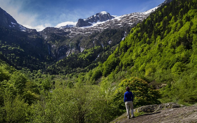 Étang Hillette and Alet via the Cirque de Cagateille