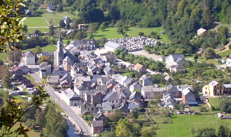 Vue du village de Biert