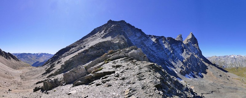 Vue sur le Col de l'épaisseur