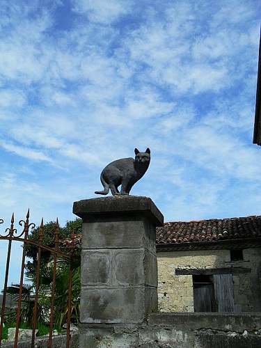 La Romieu, la cité des chats