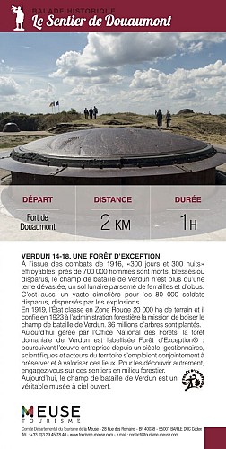 Circuit Forêt d'Exception® - Le sentier de Douaumont
