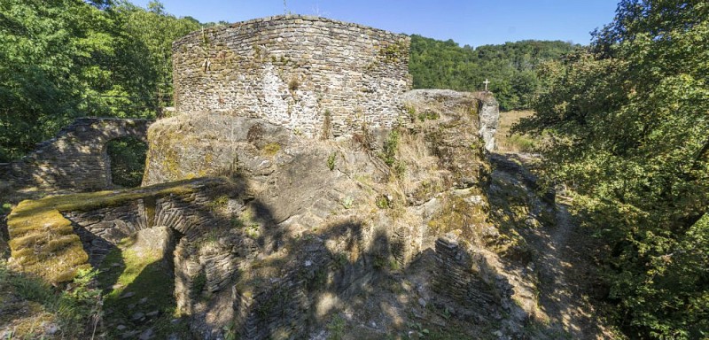 Le Roc d'Anglars et le Lourdou