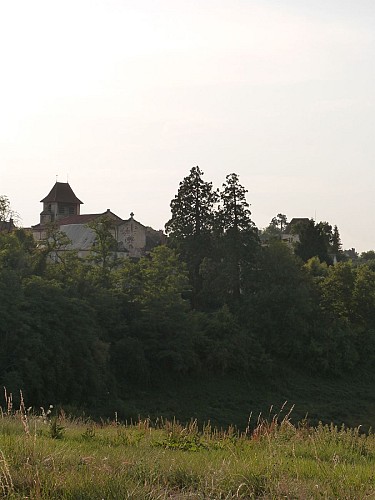 Rouffignac - vue de la route