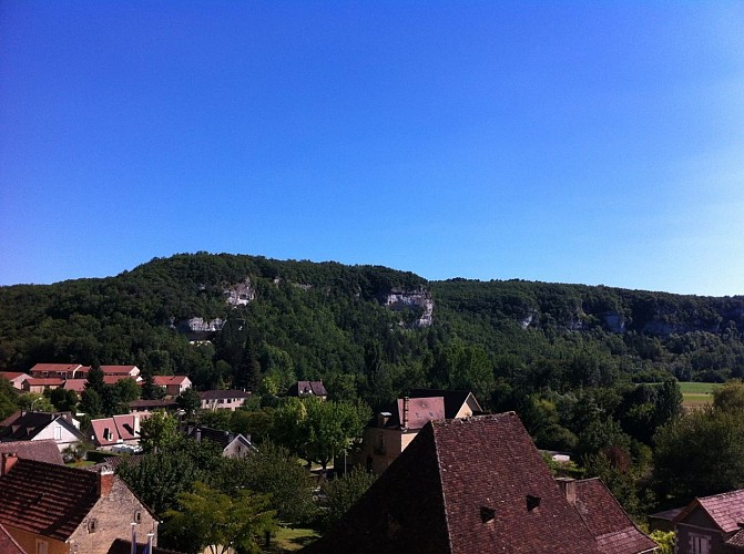 Vue des hauteurs du Bugue 2