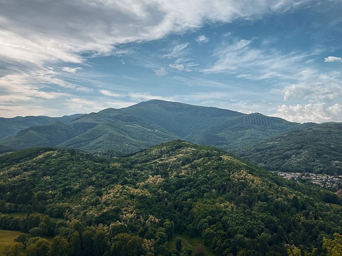vue depuis pic de Montgailhard