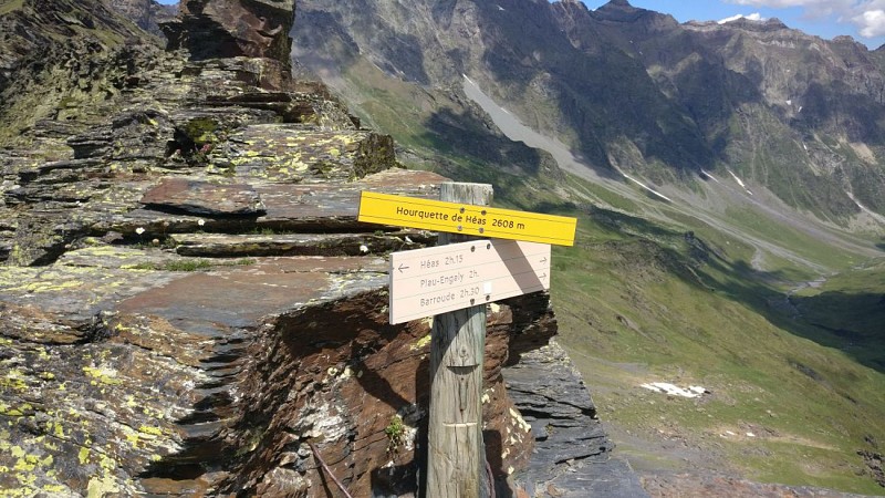 Piau Engaly - Auberge de la Munia via la Hourquette de Héas