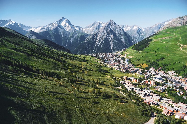 Randonnée Les Balcons des 2 Alpes