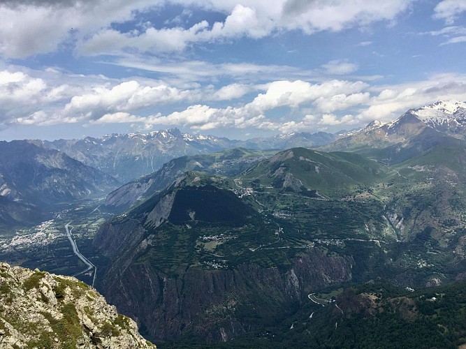 Hiking - Tour of Pied Moutet (returning on Venosc gondola lift)