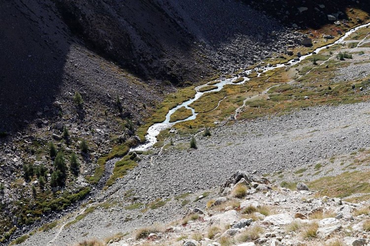 Les lacs d'Arsine au départ du Casset