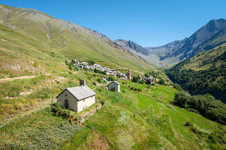 De La Grave au hameau de Ventelon_La Grave